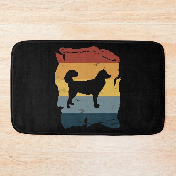 Item preview, Alaskan Malamute Distressed Vintage Retro Silhouette designed and sold by DoggyStyles.