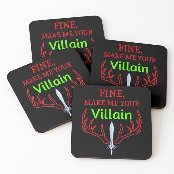 Item preview, Fine Make Me Your Villain designed and sold by WoodburyLake.