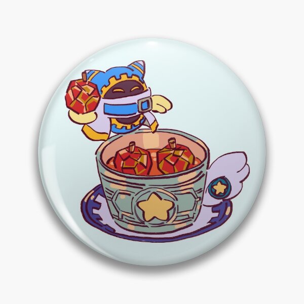 Artikelvorschau, Ransroom zeichnet Magolor, wie er einen Edelstein-Apfel-Zuckerwürfel in seine Teetasse / Re-Ment-Figur legt. entworfen und verkauft von RansRoom.