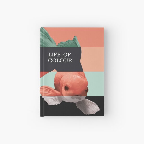 LIFE OF COLOUR | GOLDFISH | EDITORIAL ART Hardcover Journal