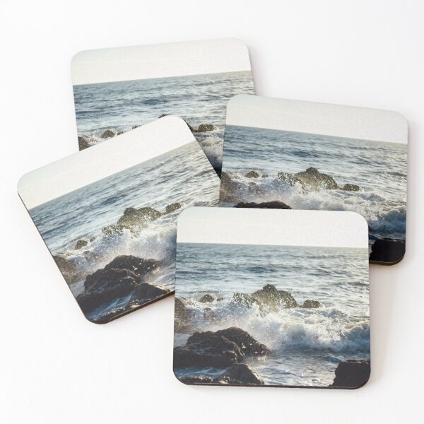 Item preview, Sea Ocean Water Waves Nature Rocks  designed and sold by DanielCarvalho2.