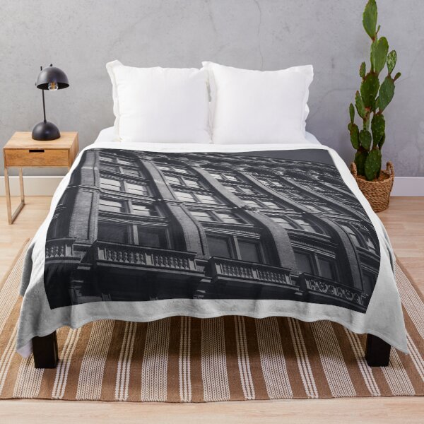 Item preview, Soho Building Facade in New York 02 designed and sold by PatternsandHues.