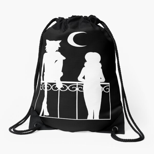 A Bit of Cheering Up (White Version) Drawstring Bag