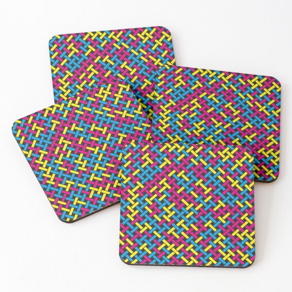 Item preview, Weave Pattern (CMYK) designed and sold by John Uttley.