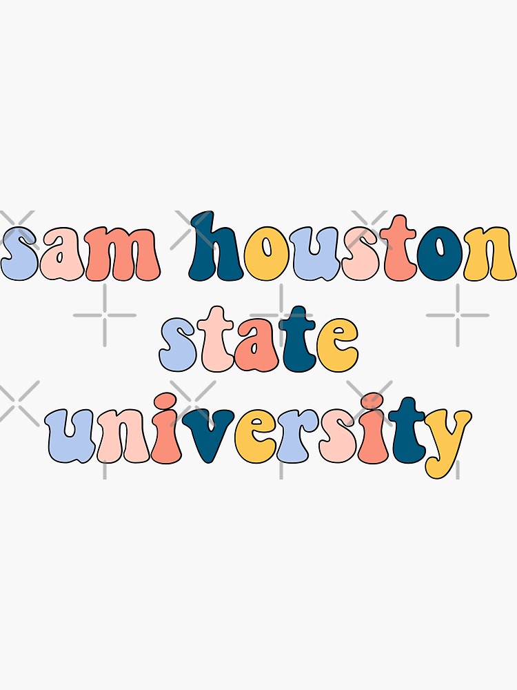 "sam houston" Sticker for Sale by 3rdgilmoregirl Redbubble