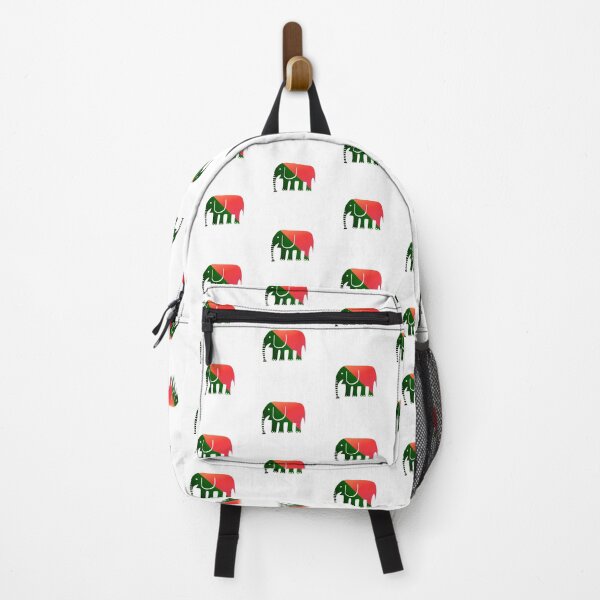 Item preview, Washu Green And Red Elephant designed and sold by yurahbom.