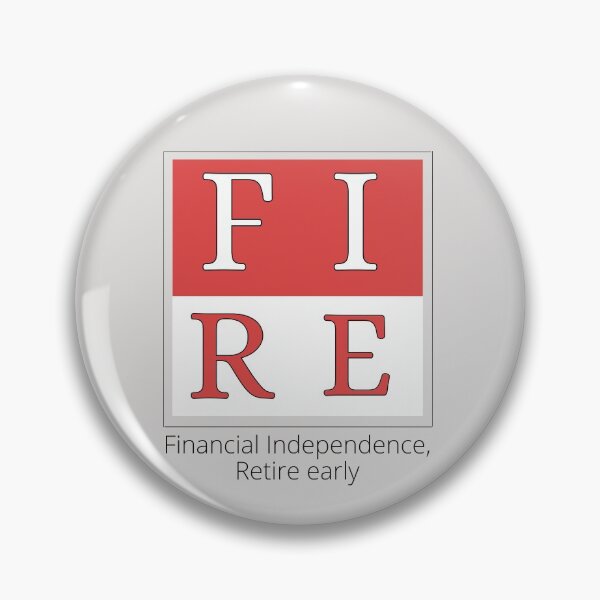 Item preview, FI/RE Financial Independence, Retire Early designed and sold by ThoughtJumble.