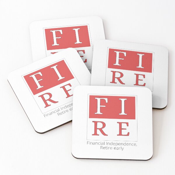 Item preview, FI/RE Financial Independence, Retire Early designed and sold by ThoughtJumble.