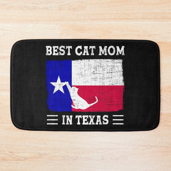 Item preview, Best Cat Mom In Texas Distressed designed and sold by curledup-cat.