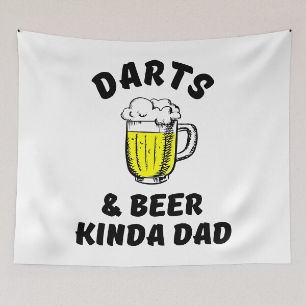 Item preview, Darts & beer kinda dad designed and sold by TheGreenGoat.