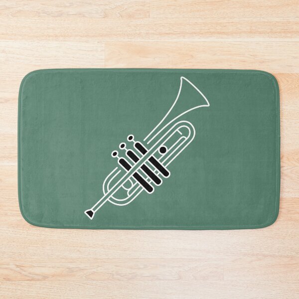 Item preview, Jazz trumpet musical instrument illustration designed and sold by TrueType.