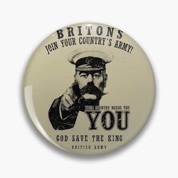 Item preview, General Kitchener Vintage Poster designed and sold by Royal-Elite.