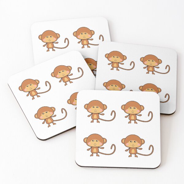 Item preview, Cute Kawaii Baby Monkey Pack designed and sold by lovelyandcute.