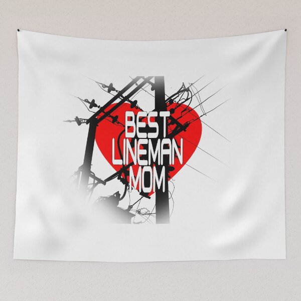 Item preview, BEST LINEMAN MOM designed and sold by A-T-H.