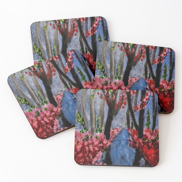 Item preview, Trees in the forest designed and sold by kkartwork.