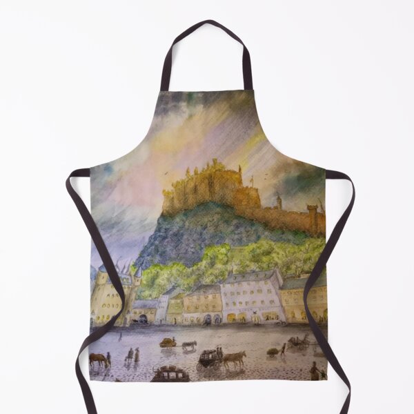 Item preview, Old Edinburgh Four. Shower on the Castle designed and sold by Malc Sutherland.