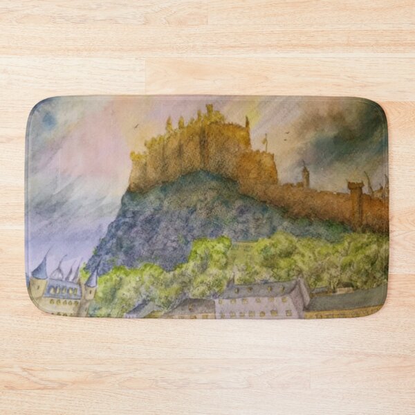 Item preview, Old Edinburgh Four. Shower on the Castle designed and sold by Malc Sutherland.