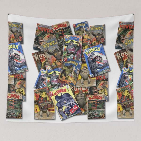 Item preview, Konga Covers Collage designed and sold by Mount-Molehill.