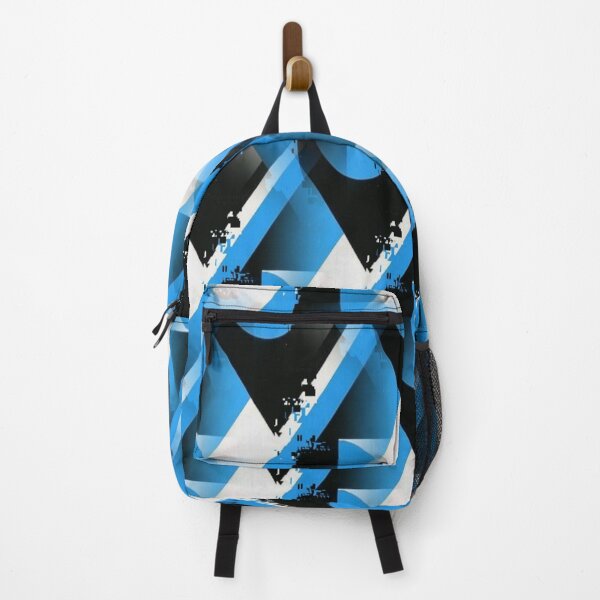 Item preview, Geometric Art Blue/Black/White designed and sold by KevenTees.