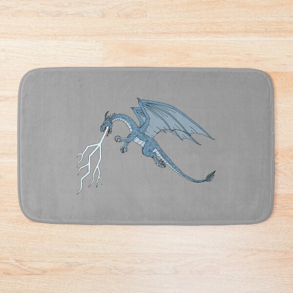 Item preview, Blue Dragon Spitting Lightning  designed and sold by Azure Lion Productions.