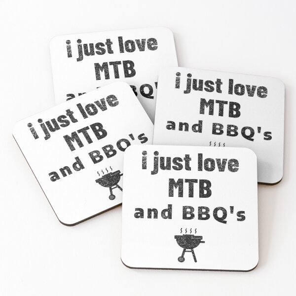 Item preview,   I Just Love MTB And BBQs mountain bike food designed and sold by DARBOL-DESIGN.