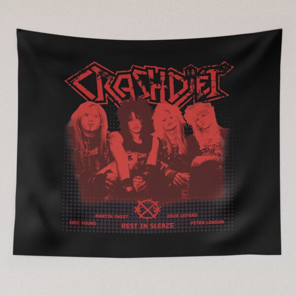 Item preview, Crashdïet - Rest In Sleaze designed and sold by EnA-Rock.