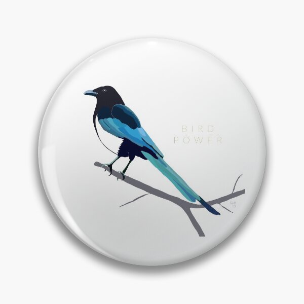Item preview, Magpie designed and sold by LovelyDayArt.