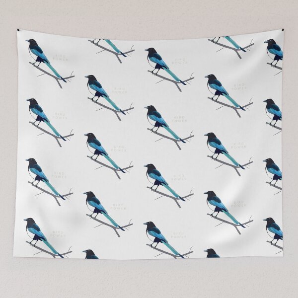 Item preview, Magpie designed and sold by LovelyDayArt.