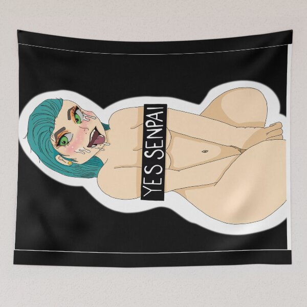 Item preview, yes senpai designed and sold by sian hornby.