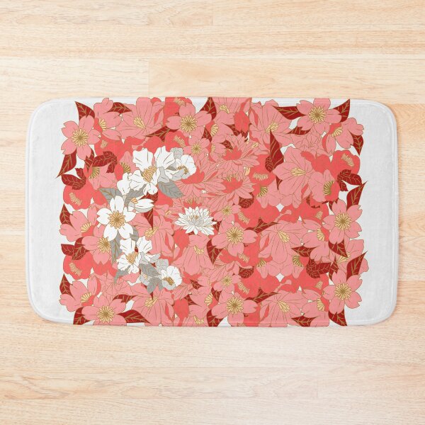 Item preview, Flowers flag Turkey designed and sold by avocadissimo.