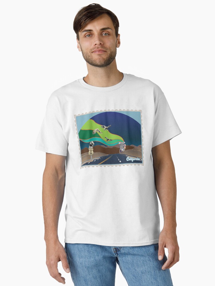 Thumbnail 1 of 7, Classic T-Shirt, California designed and sold by tripingLH.