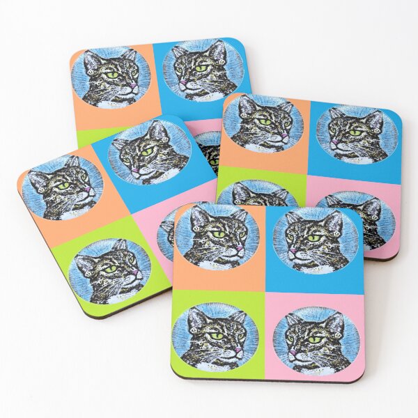 Artikelvorschau, Katzen Pop-Art-Katzen von LowEndGraphics entworfen und verkauft von LowEndGraphics.