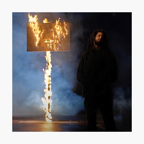 Aperçu de l'œuvre J Cole la saison morte créée et vendue par excusememood.