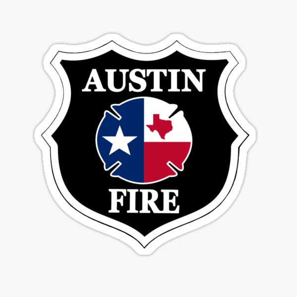 Austin Fire Logo 9-1-1:Lone Star Sticker