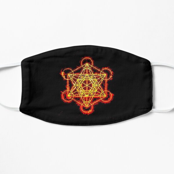 Sacred Geometry III Flat Mask