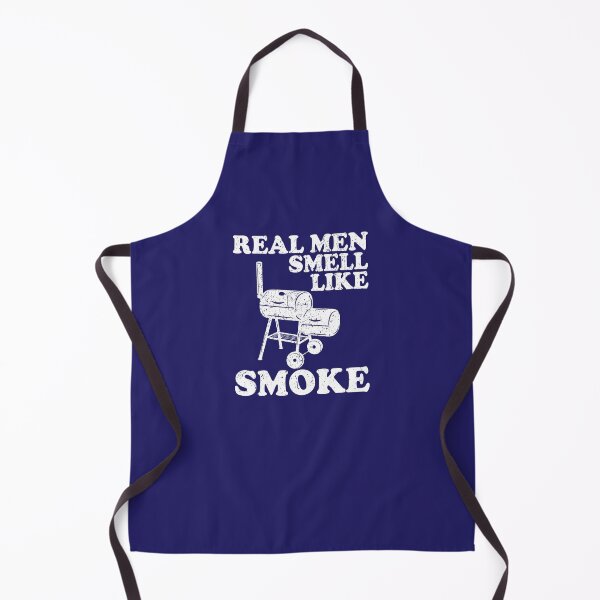 Item preview, Real Men Smell Like Smoke BBQ Grill designed and sold by Dan66.