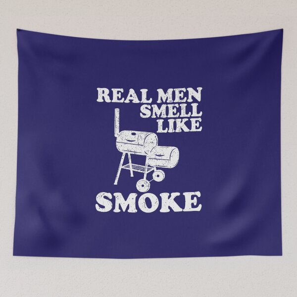 Item preview, Los hombres reales huelen a parrilla de barbacoa de humo designed and sold by Dan66.