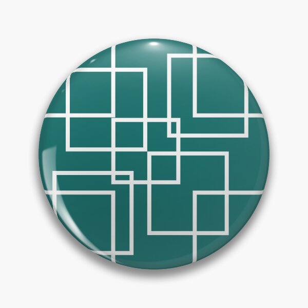 Item preview, Rectangles on a dark Turquoise background designed and sold by pastel-only.