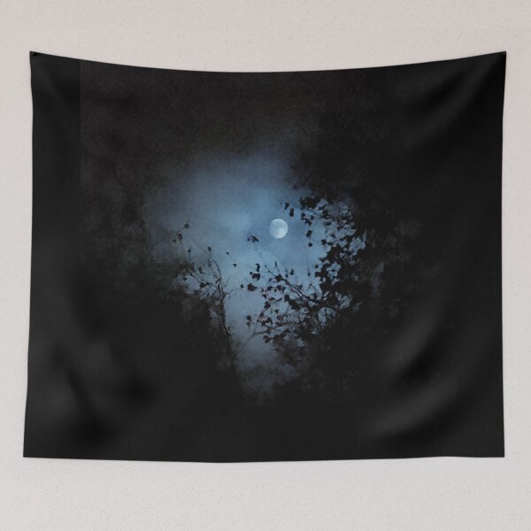 Item preview, Thinking of Africa - moon between trees - photo design designed and sold by kikidu21.
