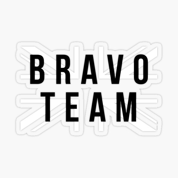 Bravo Team Stickers | Redbubble