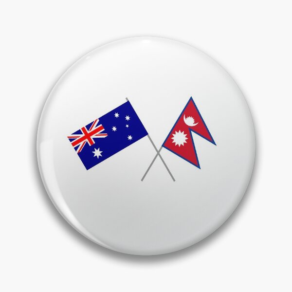 Item preview, Nepal Australia Flag designed and sold by yatridesign.