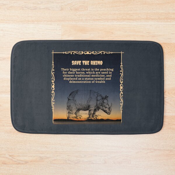 Item preview, Save the Rhino! designed and sold by DastaanArt.