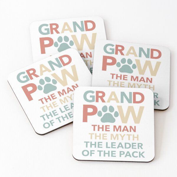 Item preview, Grandpaw The Man The Myth The Leader Of The Pack designed and sold by CoolYule.