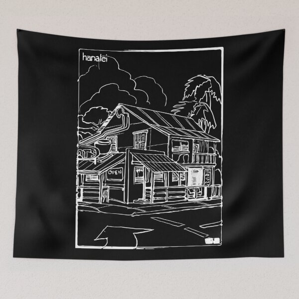 Item preview, Hanalei town designed and sold by Vo-iDstudio.