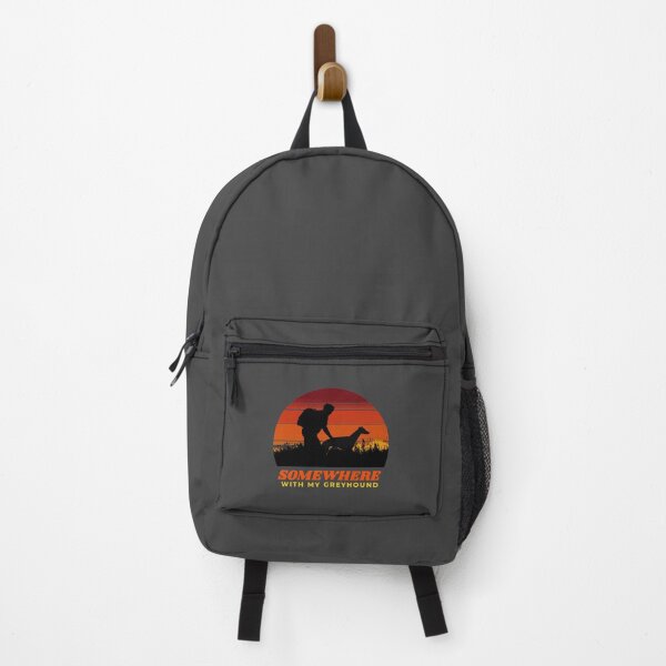 Item preview, Somewhere With My Greyhound Men's Adventurous Outdoor Gift designed and sold by Guarddogdrive.