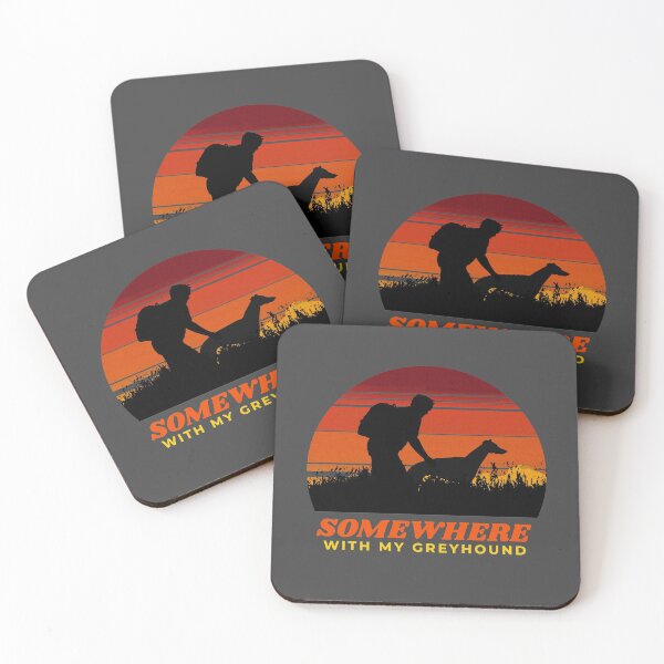 Item preview, Somewhere With My Greyhound Men's Adventurous Outdoor Gift  designed and sold by Guarddogdrive.