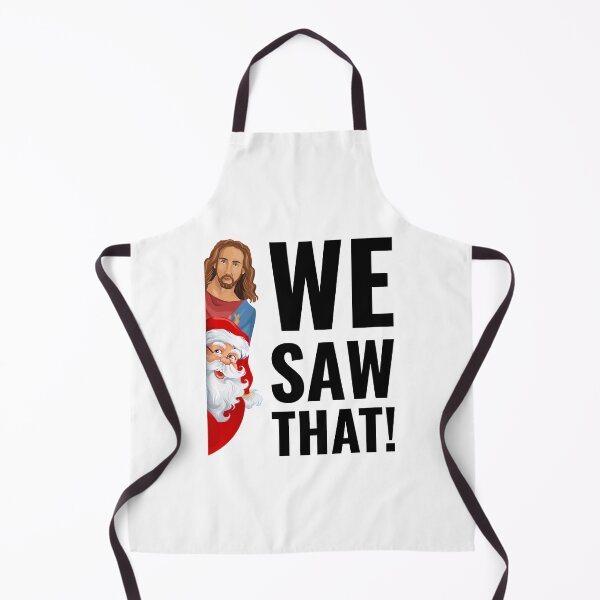 Item preview, Santa Claus And Jesus Christ We Saw That designed and sold by Maria Garcia.