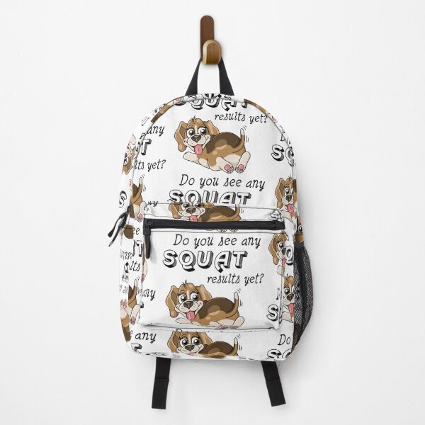 Item preview, Squat results beagle cute dog workout design designed and sold by ARTemyzz.