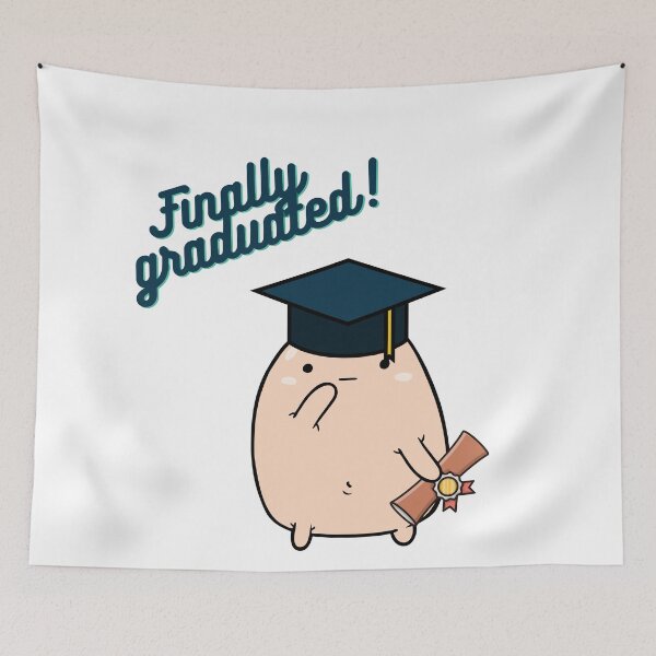 Item preview, Finally graduated, The little thumb guy's adventures designed and sold by Yellowsprint.