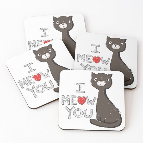 Item preview, Funny cat I Meow You designed and sold by Carlos Portilho.